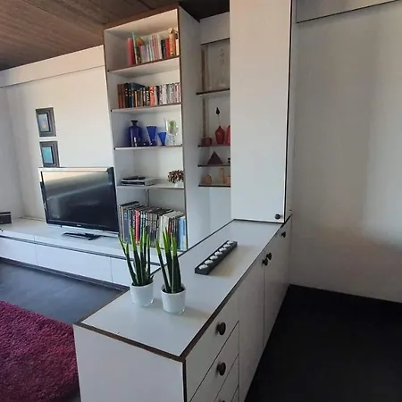 Апартаменты Modern Met Frontaal Zeezicht En Prive Parking *