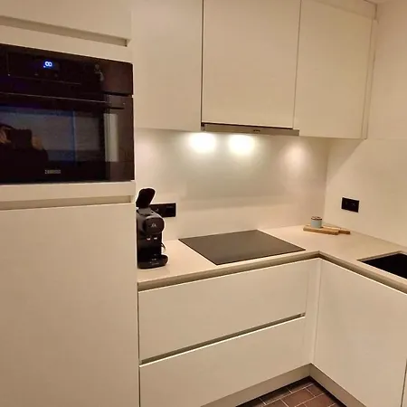 Modern Met Frontaal Zeezicht En Prive Parking Lejlighed Knokke-Heist